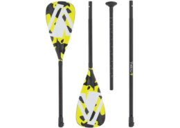 Modulaire zwart aluminium SUP / Kajak peddel van YellowV