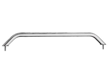 Handrailing 610 mm RVS met draadeinden