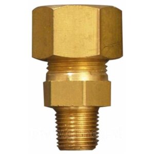 Overgangskoppeling 3/8" x 10 mm