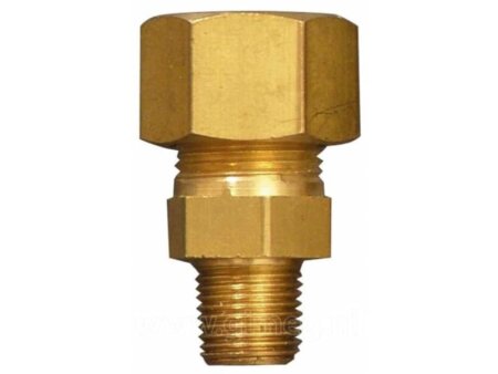 Overgangskoppeling 3/8" x 10 mm