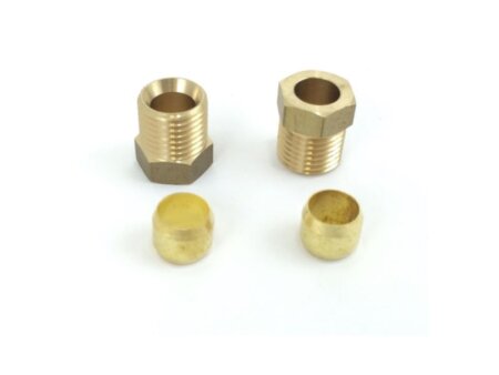 Aansluitset 8 mm leiding voor DELPHI HDF 296