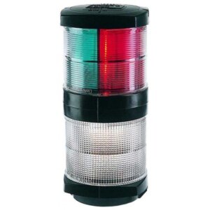 Navigatieverlichting Hella 3- kleuren navigatielicht + ankerlicht zwart