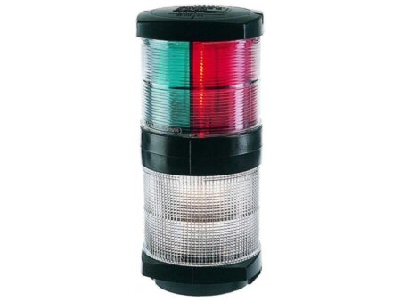 Navigatieverlichting Hella 3- kleuren navigatielicht + ankerlicht zwart