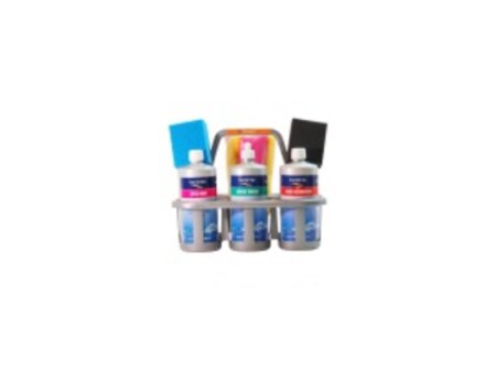 Polyester Poetspakket - Silver met Ferm polijstmachine