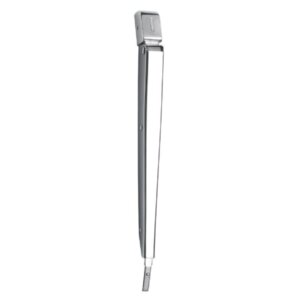 Vetus enkelvoudige ruitenwisserarm verstelbaar 395 - 481 mm RVS