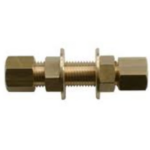 Schotdoorvoer messing 8 mm