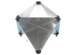 Achtvlakkige radar reflector, 305 x 305 x 415