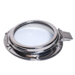 Patrijspoort RVS buitendiameter 190 mm met tegenring