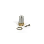 Anode-set zink voor Vetus schroefas 60mm
