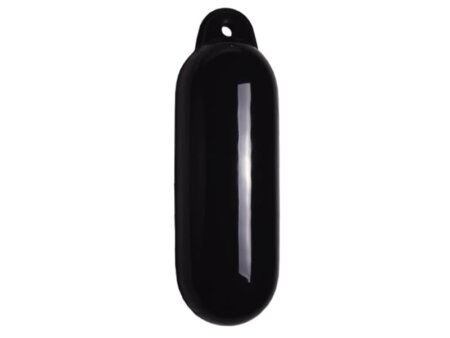 Dropfender Ø12 x 45 cm, zwart - 9059661