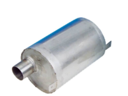 Waterlock RVS304 horizontaal voor slang 40 mm