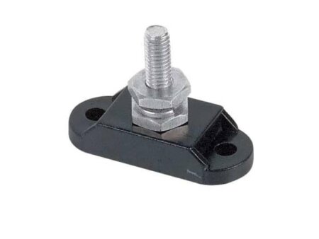 Vermogensklem zwart 8 mm