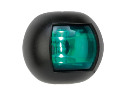 Navigatie verlichting groen LED, zwart huis