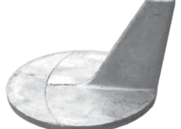 Magnesium anode Mercruiser/Sterndrive, Cutdown Skeg (OEM 46399)