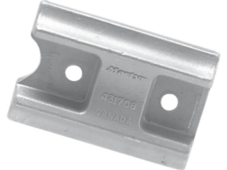 Magnesium anode OMC/Johnson/Evinrude, Curved Block (OEM 431708)