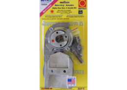 Navalloy aluminium anode kit; Mercury Alpha-1-Gen II, 1991 - Present
