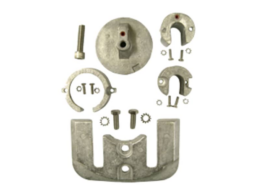 Navalloy aluminium anode kit; Mercury Bravo-1, 1988 - Present