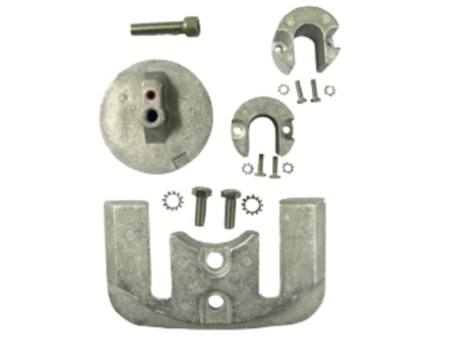 Navalloy aluminium anode kit; Mercury Bravo-2, 1989 - Present & Bravo-3, 1989 - 2003