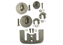 Navalloy aluminium anode kit; Mercury Bravo-3, 2004 - Present