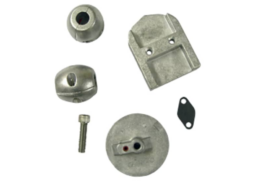 Navalloy aluminium anode kit; Mercury Alpha-1-Gen I, 1983 - 1990