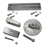 Navalloy aluminium anode kit; Mercury Verado 4/Optimax