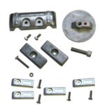 Navalloy aluminium anode kit; Mercury Verado 6