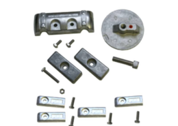Navalloy aluminium anode kit; Mercury Verado 6