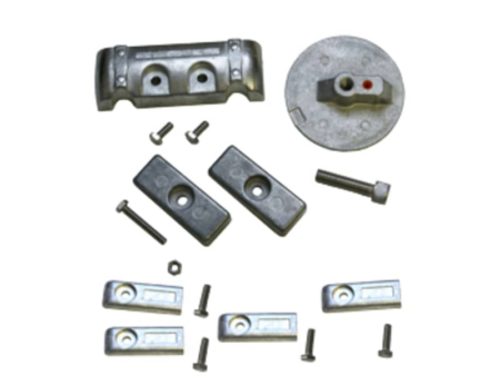 Navalloy aluminium anode kit; Mercury Verado 6