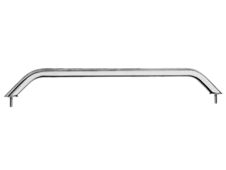 Handrailing 450 mm RVS met draadeinden