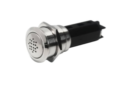 Zoemer met rode LED 24v