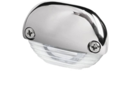 Hella Easy fit step lamp wit met rvs kap