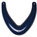 Boegfender 33 x 35cm navy