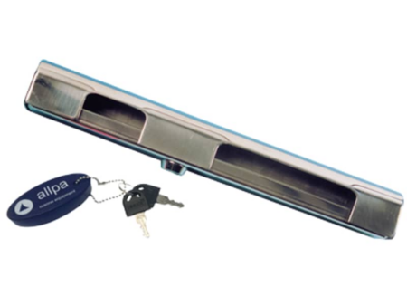 RVS buitenboordmotorslot