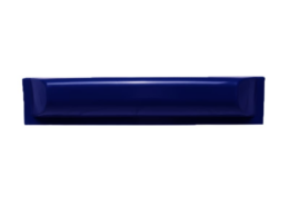 Steigerfender recht 60 x 500 mm, blauw