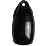 Fender druppel Ø18 x 36 cm, zwart