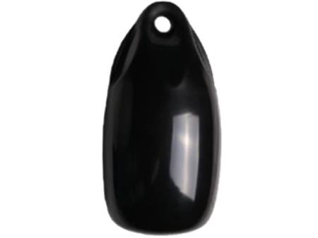 Fender druppel Ø18 x 36 cm, zwart