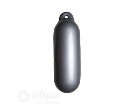 Dropfender Ø30 x 90 cm, zilver - 9059645