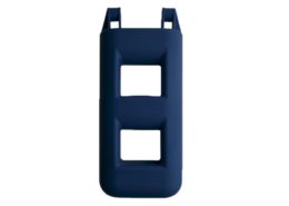 Trapfender 2 treden 25x12x55 cm navy