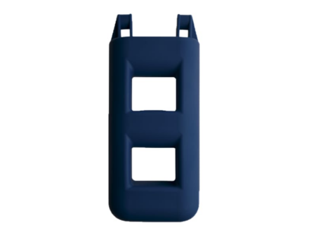 Trapfender 2 treden 25x12x55 cm navy