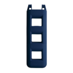 Trapfender 3 treden 25x12x75 cm navy
