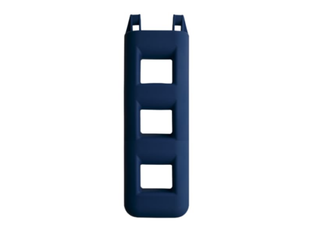 Trapfender 3 treden 25x12x75 cm navy