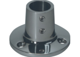 Railingsteun RVS 316 90 graden railing 22,25 mm
