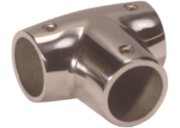 T-stuk 90 graden RVS 316 buis 22,25 mm