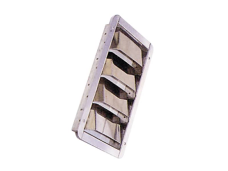 RVS ventilatierooster Louvre 240 x 90 x 29 mm