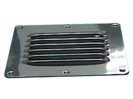 RVS 304 ventilatierooster 230 x 115 mm