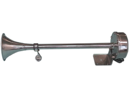 Scheepshoorn 1-toon 24 volt, RVS316