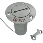 Dekvuldop FUEL 38 mm, RVS