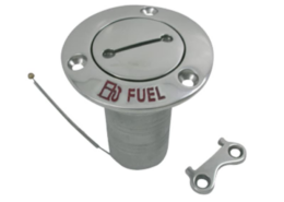 Dekvuldop FUEL 38 mm, RVS
