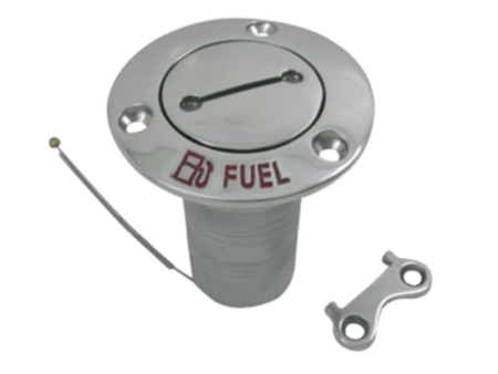 Dekvuldop FUEL 38 mm, RVS