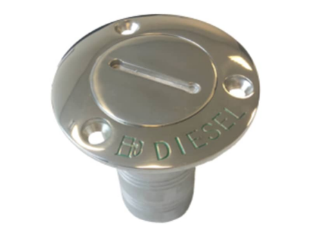 Dekvuldop Diesel 38 mm, RVS